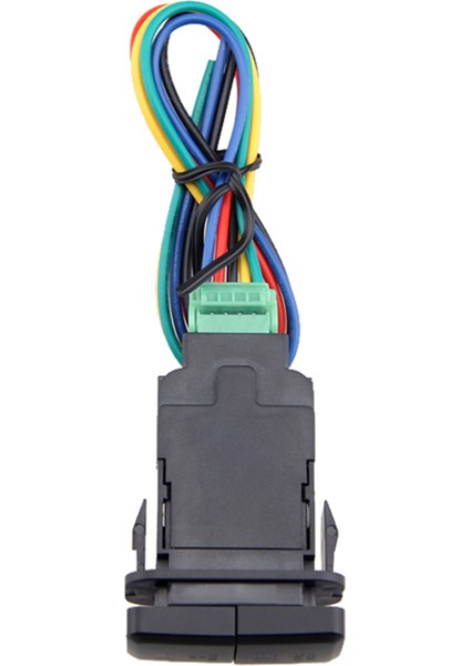 10X 12 V Araba Çift LED Işık Çubuğu Mavi/yeşil Açma-Kapama Basmalı Düğme Düğmesi Prado Işık Düğmesi (Yurt Dışından)