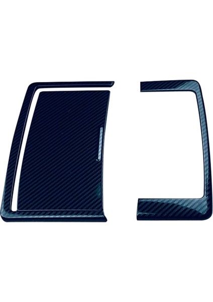 Araba Karbon Fiber Paslanmaz Çelik Iç Ön Okuma Işığı Lambası Kapağı Trim Etiket 2022 2023 Için (Yurt Dışından)