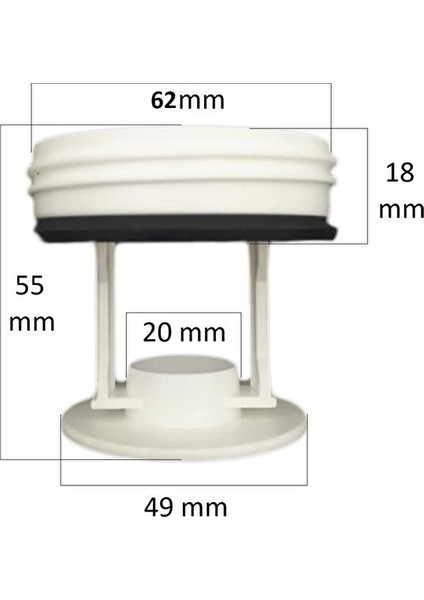 Profilo Siemens Maxx Çamaşır Makinesi Su Pompa Filtre Kapağı