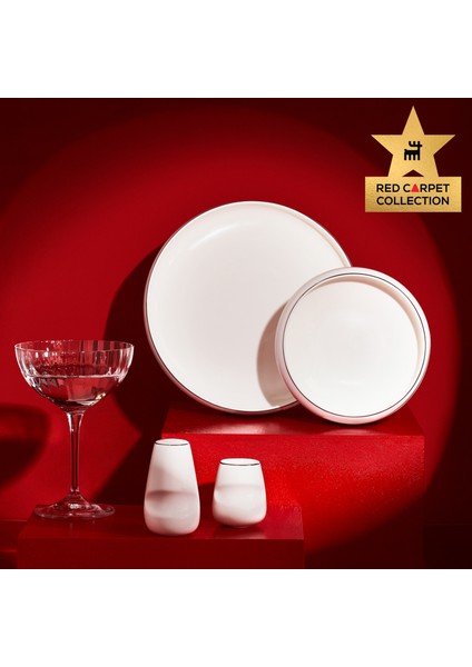 Red Carpet Collection Streamline New Sunset 59 Parça New Bone 12 Kişilik Yemek Takımı Gold
