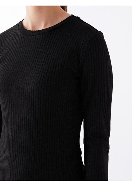 Vision Bisiklet Yaka Düz Uzun Kollu Kadın Elbise fırsatları