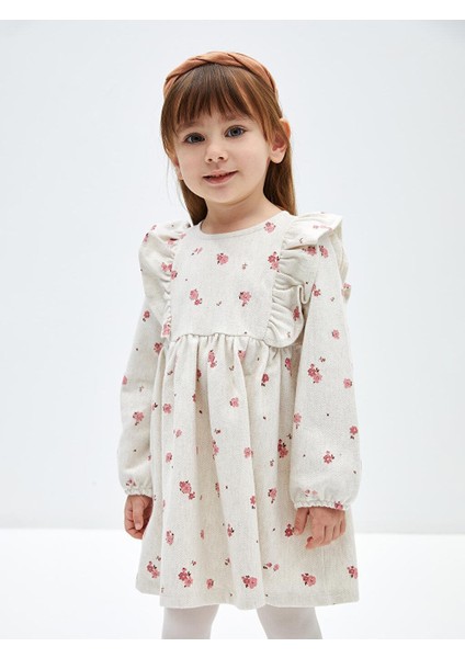 Baby Bisiklet Yaka Kız Bebek Elbise fiyatları