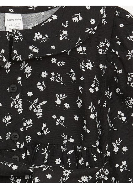 Baby Gömlek Yaka Desenli Kız Bebek Elbise fırsatları