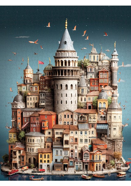 1000 Parçalık Puzzle / Galata - Kod 1158