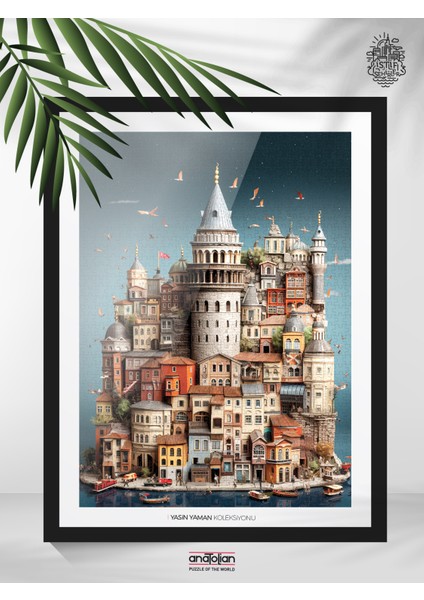 1000 Parçalık Puzzle / Galata - Kod 1158