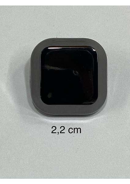Metal Düğme/trençkot Ceket Boyu/ 6 Lı Set/2,2 Cm/jx3/siyah modelleri
