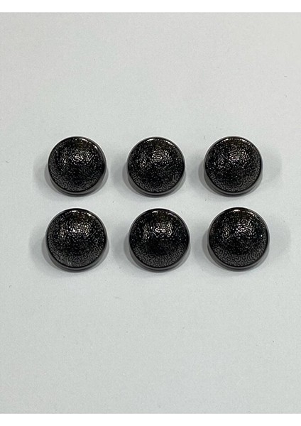 Metal Düğme/hırka Yelek Boyu/ 6 Lı Set/1,8 CM/JX019/ANTRASIT modelleri