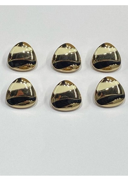 Metal Düğme/trençkot Ceket Boyu/ 6 Lı Set/2,3 CM/JX006
