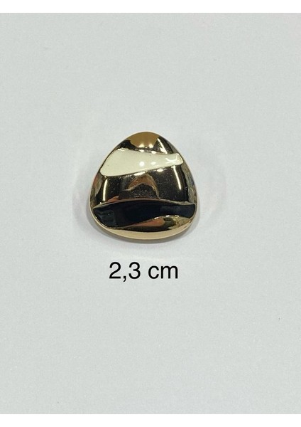 Metal Düğme/trençkot Ceket Boyu/ 6 Lı Set/2,3 CM/JX006 fırsatları