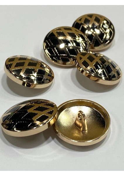 Metal Düğme/hırka Yelek Boyu/ 6 Lı Set/1,8 CM/JX008 fırsatları