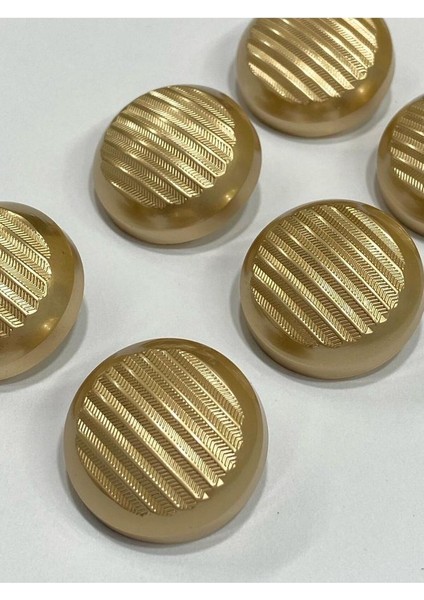 Metal Düğme/trençkot Ceket Boyu/ 6 Lı Set/2,5 CM/JX30/MAT Gold fiyatları