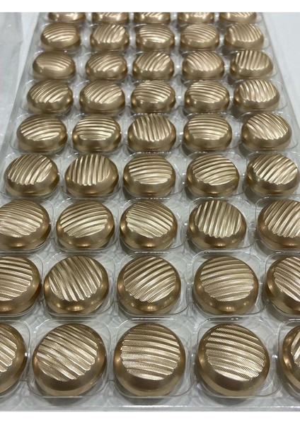 Metal Düğme/trençkot Ceket Boyu/ 6 Lı Set/2,5 CM/JX30/MAT Gold indirimleri