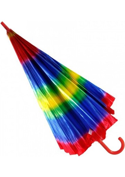 Gökkuşağı Renklerinde Gösteri Şemsiyesi