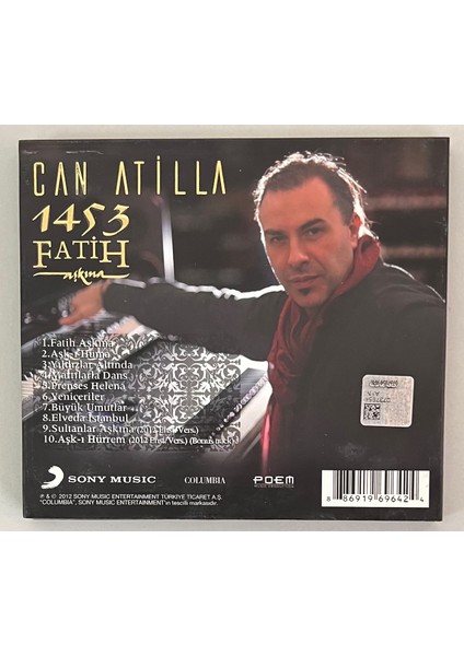 Can Atilla 1453 Fatih The Conqueror CD (Orjinal Dönem Baskı)