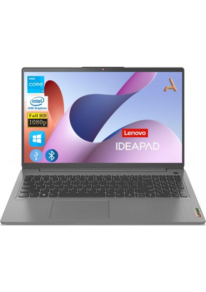 Ideapad 3 Intel Core I3-1215U 8gb 512GB M.2 SSD 82RK00X8TXATL2  15.6'' W11H Taşınabilir Bilgisayar