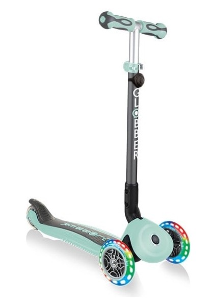 Go Up Deluxe Işıklı Scooter - Mint Yeşili