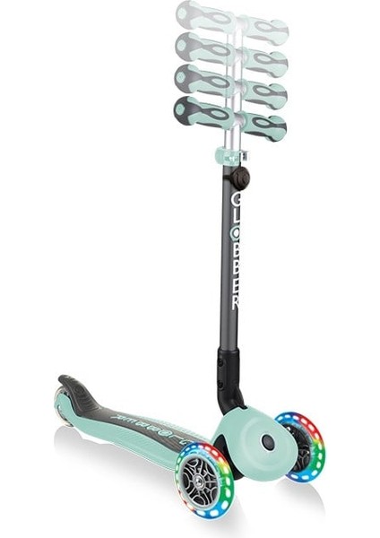 Go Up Deluxe Işıklı Scooter - Mint Yeşili