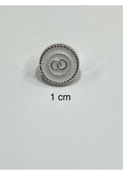 Bluz Gömlek Düğmesi/metalize(Plastik) Düğme / 10 Lu Set / 1 cm fırsatları