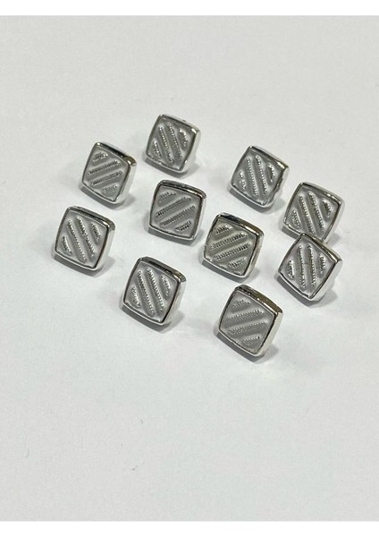 Bluz Gömlek Düğmesi/metalize(Plastik) Düğme / 10 Lu Set / 1 cm fiyatları