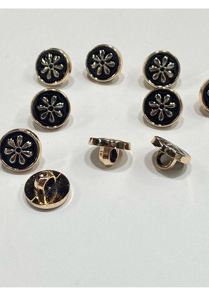 Bluz Gömlek Düğmesi/metalize(Plastik) Düğme / 10 Lu Set / 1 cm fiyatları