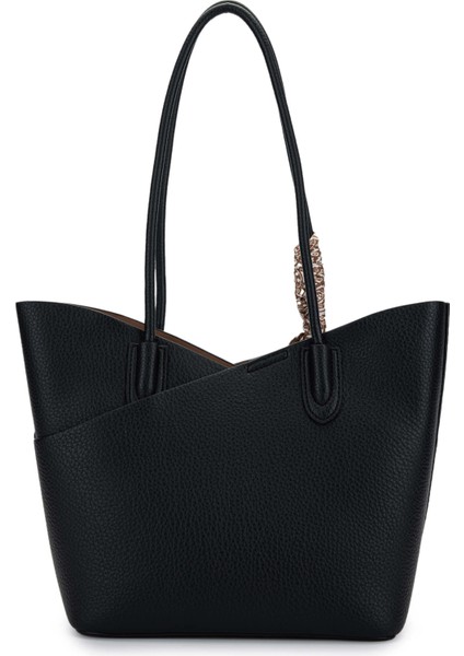 Kadın Vegan Siyah Kol Çantası 921 26763 Bn Canta Y/24 Sıyah fiyatları