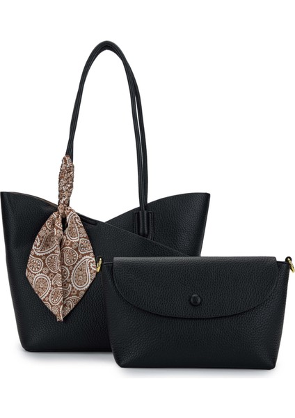 Kadın Vegan Siyah Kol Çantası 921 26763 Bn Canta Y/24 Sıyah modelleri