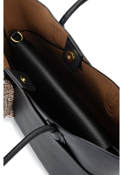 Kadın Vegan Siyah Kol Çantası 921 26763 Bn Canta Y/24 Sıyah indirimleri