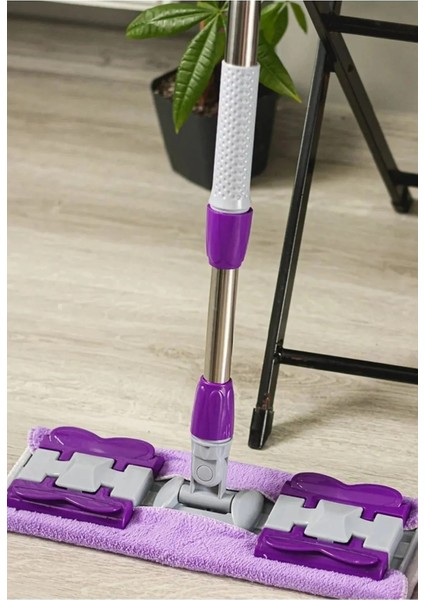Mandallı Mop (1 Adet Yedek Bez Hediyeli)