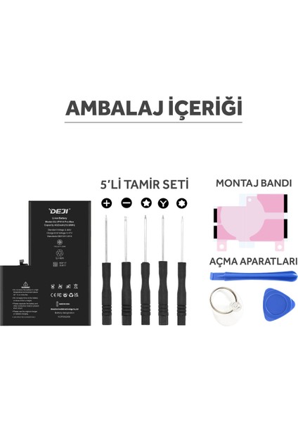 iPhone 14 Pro Max Uyumlu Mucize Batarya - Orijinal Mah Kapasite indirimleri