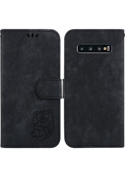 Samsung Galaxy S10 Artı Cüzdan Kılıf Tutucu Kapak Çevirin Folio Kart (Yurt Dışından)