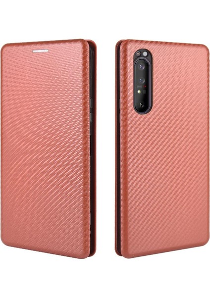 Kart Tutucu Kickstand ile Sony Xperia 1 Ii Tam Koruma Için Kılıf (Yurt Dışından)