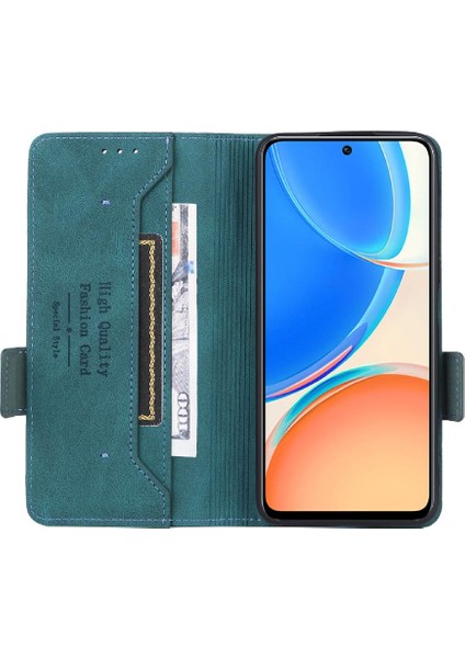 Onur X8 Deri Folio Flip Case Kart Ekleme Koruyucu Tam Için Kılıf (Yurt Dışından)