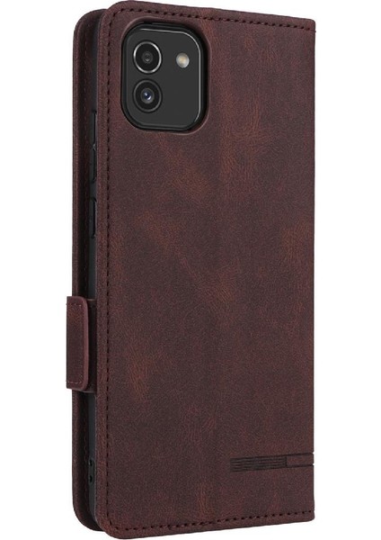 Kart Tutucu Kickstand Koruyucu Kapak ile Samsung Galaxy A03 Için Kılıf (Yurt Dışından) fiyatları