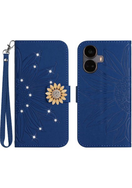 Realme 10 Pro Telefon Kılıfı Için Kılıf Kart Tutucu Pu Deri Flip Kapak Tpu (Yurt Dışından)