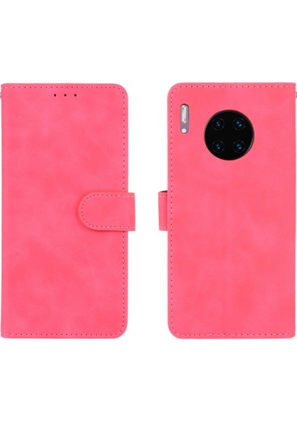 Huawei Mate 30 Için Kılıf Pro Kart Ekleme Deri Folio Flip Case ile (Yurt Dışından)