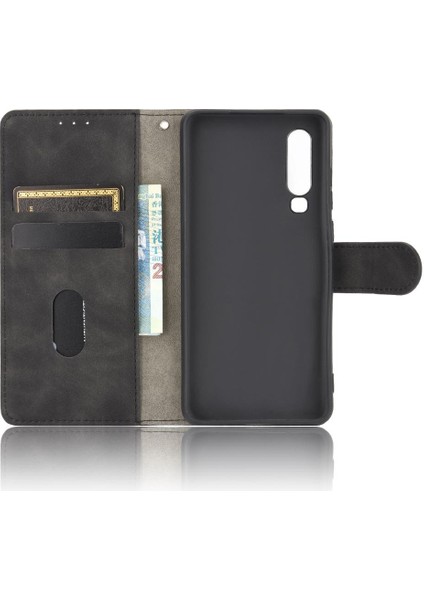 Kart Tutucu Kickstand Koruyucu Kapak Kartı ile Huawei P30 Için Kılıf (Yurt Dışından) indirimleri