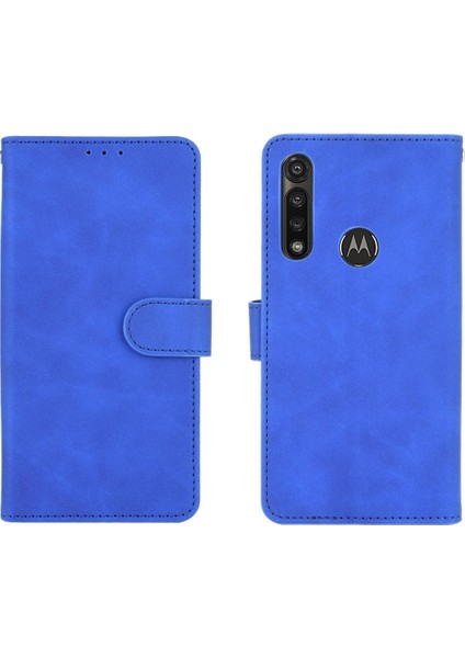 Motorola Moto G Güç Kart Tutucu ile Kickstand Deri Folyo (Yurt Dışından)