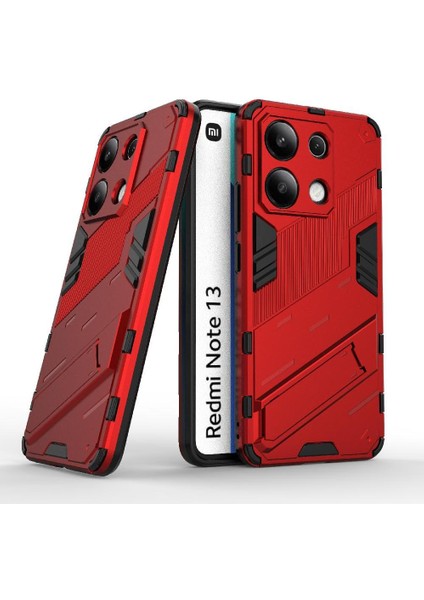 Xiaomi Redmi Için Not 13 4g Koruyucu Kapak Kickstand Sağlam Askeri (Yurt Dışından)