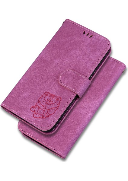 Xiaomi Poco Case Kabartmalı Sevimli Kaplan Flip Folio Tutucu Kapak Kılıf (Yurt Dışından) fiyatları