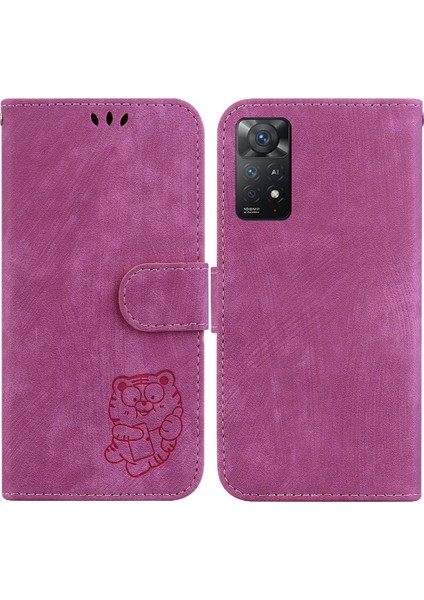 Xiaomi Redmi Için Not 11 Pro 4g/5g Kart Cep Flip Folio Kabartmalı (Yurt Dışından)