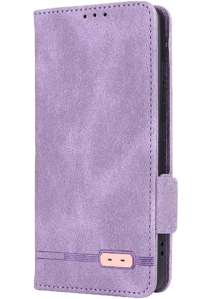 Nokia C02 Deri Folio Flip Case Için Kılıf Tam Koruma Koruyucu (Yurt Dışından)