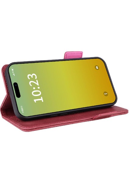 Kart Tutucu Kickstand ile iphone 15 Pro Max Koruyucu Kapak (Yurt Dışından)