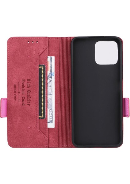 Onur X8 Deri Folio Flip Case Kart Ekleme Koruyucu Tam Için Kılıf (Yurt Dışından)