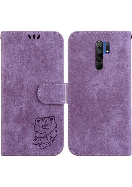 Xiaomi Redmi 9 Başbakan Kart Cep Flip Folio Cüzdan Kılıf Tutucu (Yurt Dışından)