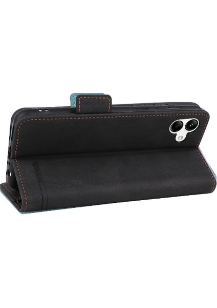 Kart Tutucu Kickstand Deri Folio ile Samsung Galaxy A04 4g Için Kılıf (Yurt Dışından) indirimleri