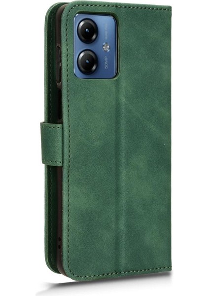 Motorola Moto G14 4g Deri Folio Flip Case Kart Ekleme Için Kılıf (Yurt Dışından) modelleri