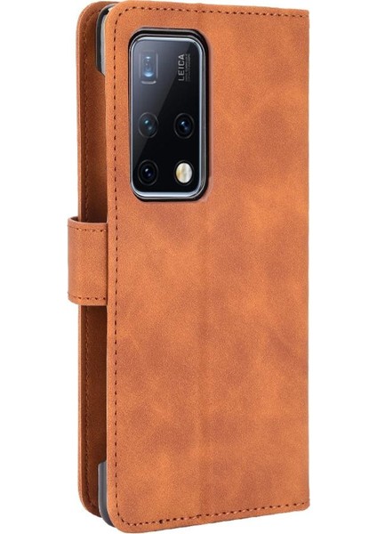 YH Market Huawei Mate X2 Deri Kart Tutucu Kapak ile Folio Flip Case (Yurt Dışından)