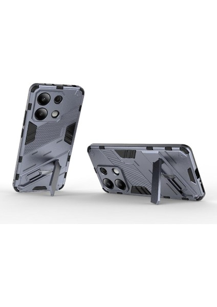 Xiaomi Redmi Için Not 13 4g Koruyucu Kapak Kickstand Sağlam Askeri (Yurt Dışından)