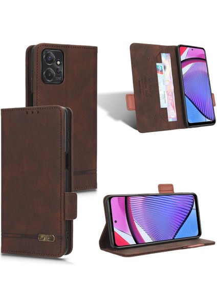 Motorola Moto G Paly 2023 Koruyucu Kapak Kartı Ekleme Folyo Için Kılıf (Yurt Dışından)