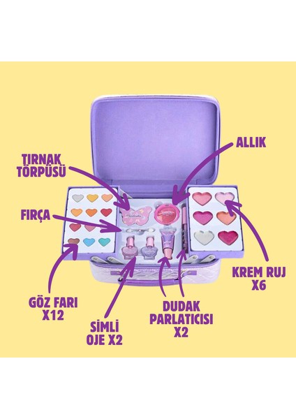 Kılıflı Makyaj Seti - Shimmer Wings fiyatları